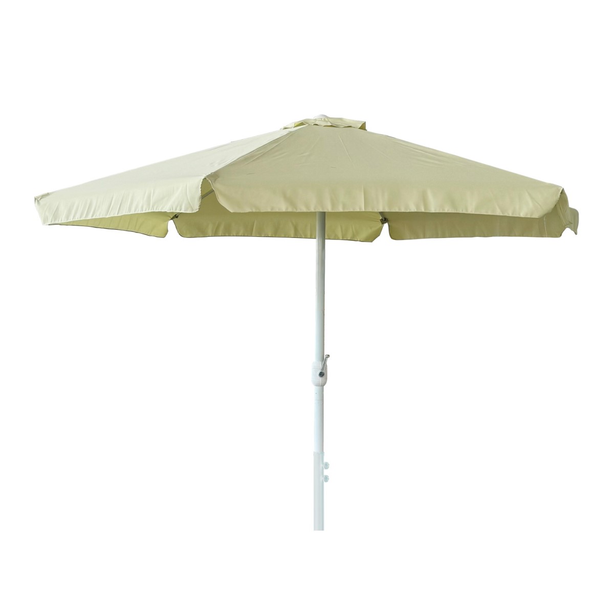 myResort ΟΜΠΡΕΛΑ ΚΗΠΟΥ 3m ΜΕ ΜΑΝΙΒΕΛΑ  ΕΚΡΟΥ ΑΛΟΥΜΙΝΙΟΥ velco-373-8410-4