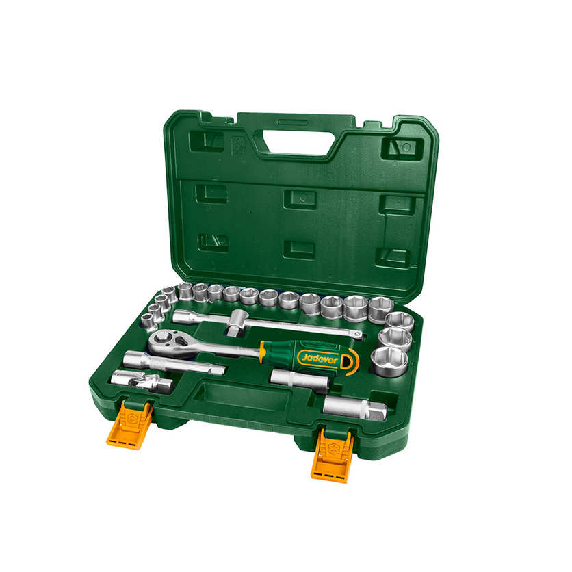 ΚΑΣΤΑΝΙΑ ΜΕ ΚΑΡΥΔΑΚΙΑ 1/2" ΣΕΤ 25 ΤΕΜ JADEVER JDST2D25