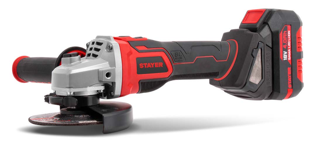 Γωνιακός Τροχός Brushless 18V - L20 Set 1*4.0Ah kaya-40AGBX125L2014