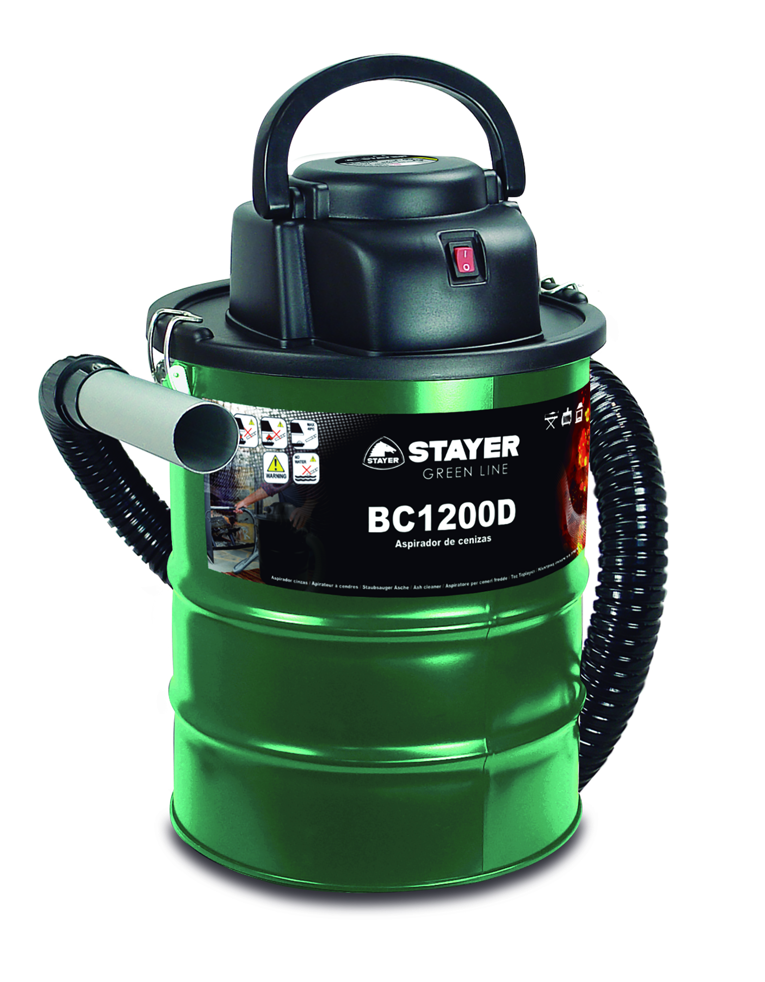 Σκούπα στάχτης 1200W kaya-40BC1200