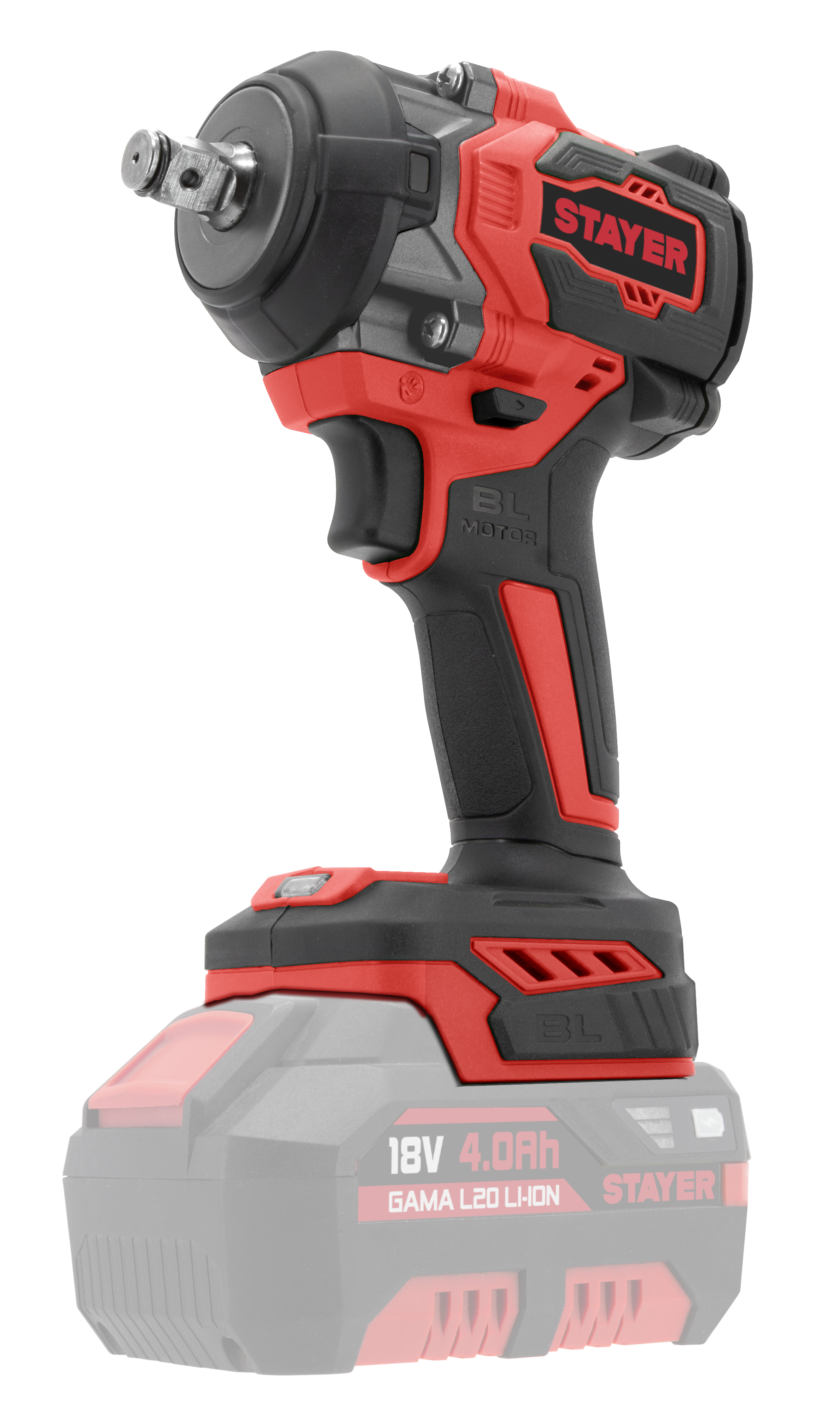 Μπουλονόκλειδο 1/2'' 550Nm Brushless 18V - (X/BAT) kaya-40IWB550K