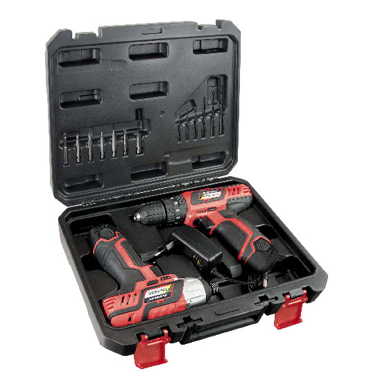 Σετ Δράπανο Και Παλμικό Κατσαβίδι Μπαταρίας 12V kaya-40PBLISL122CK