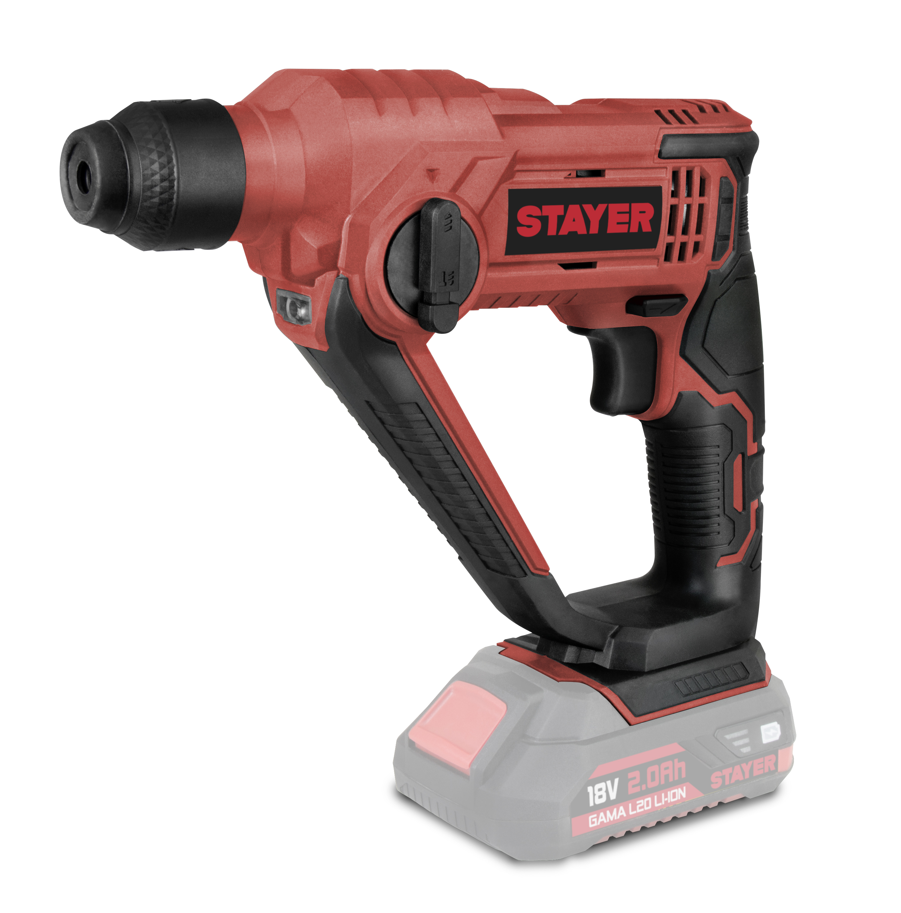 STAYER Περιστροφικό Πιστολέτο Μπαταρίας 18V - L20 Σώμα kaya-40ROCKYL20