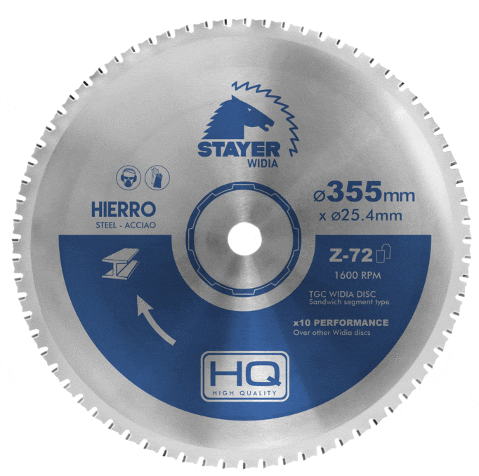 Δίσκος Μετάλλου Φ355*3.0*25,4  z72 kaya-410012660