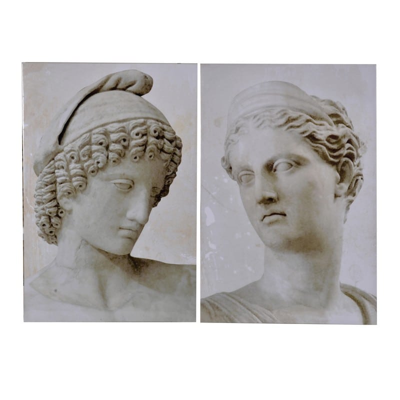 Artekko Roman Διακοσμητικός Πίνακας Εκτύπωση Σετ 2 Τεμαχίων (80x120)cm Artekko 41975