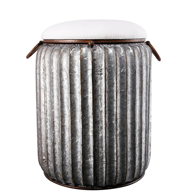 Artekko Xequaks Σκαμπώ με Αποθηκευτικό Χώρο και Υφασμάτινο Κάθισμα (38C38C51)cm Artekko 43115