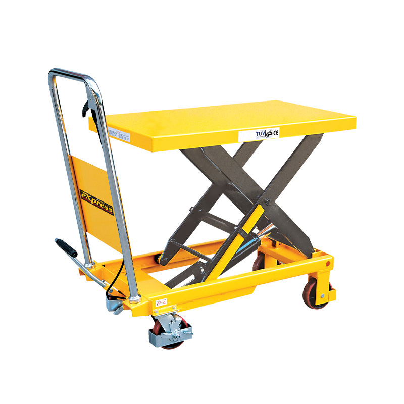 EXPRESS: ΥΔΡΑΥΛΙΚΟΣ ΠΑΓΚΟΣ ΤΡΟΧΗΛΑΤΟΣ 300 kg ΜΕΓΙΣΤΗΣ ΑΝΥΨΩΣΗΣ 900mm  UNIM-43126