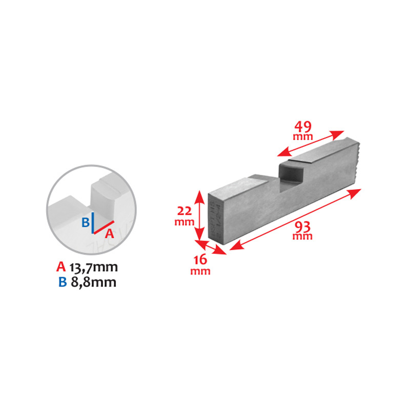 ΜΑΧΑΙΡΙΑ 2 1/2"-4" BSPT HSS ΓΙΑ 43366 UNIM-43347 ΜΑΧΑΙΡΙΑ 2 1/2"-4" BSPT HSS ΓΙΑ 43366 UNIM-43347