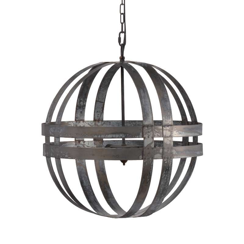 Artekko Kenzo Sphere Metallic Pendant Light (50x54) E27 Artekko 43461CE-DS