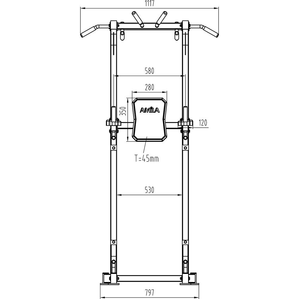 AMILA ΜΟΝΟΖΥΓΟ/ΔΙΖΥΓΟ POWER TOWER AMILA PT800 (2TMX) ELDICO44274 AMILA ΜΟΝΟΖΥΓΟ/ΔΙΖΥΓΟ POWER TOWER AMILA PT800 (2TMX) ELDICO44274