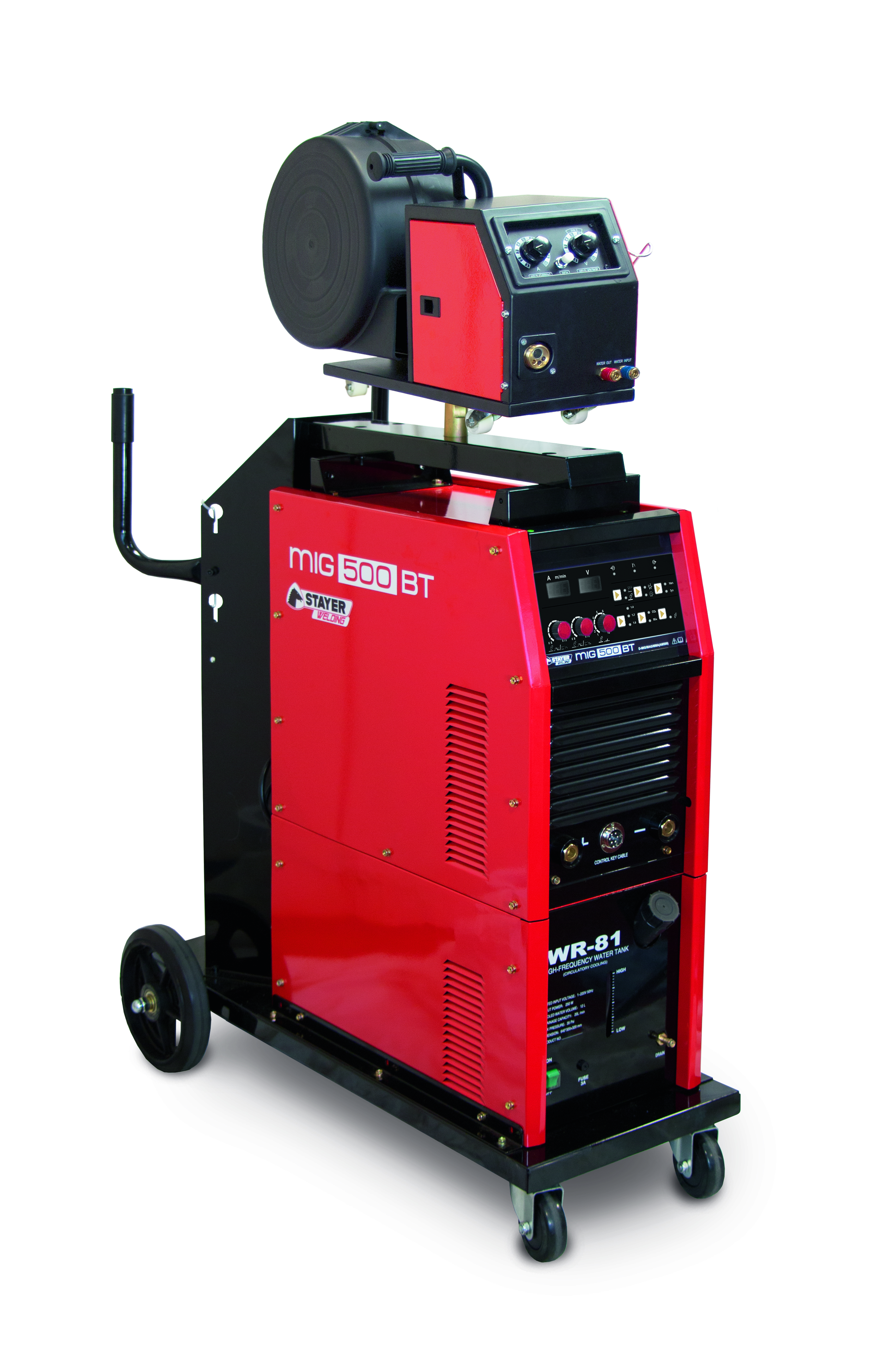 Μηχανή Συγκόλλησης Σύρματος Inverter Υδρόψυκτη 350Α kaya-44MIG500BT