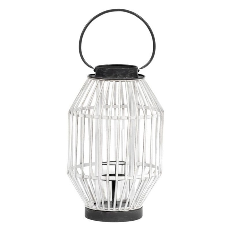 Artekko Zlugra Διακοσμητικό Φαναράκι από Ξύλο Bamboo (28x28x46)cm Artekko 469-4001