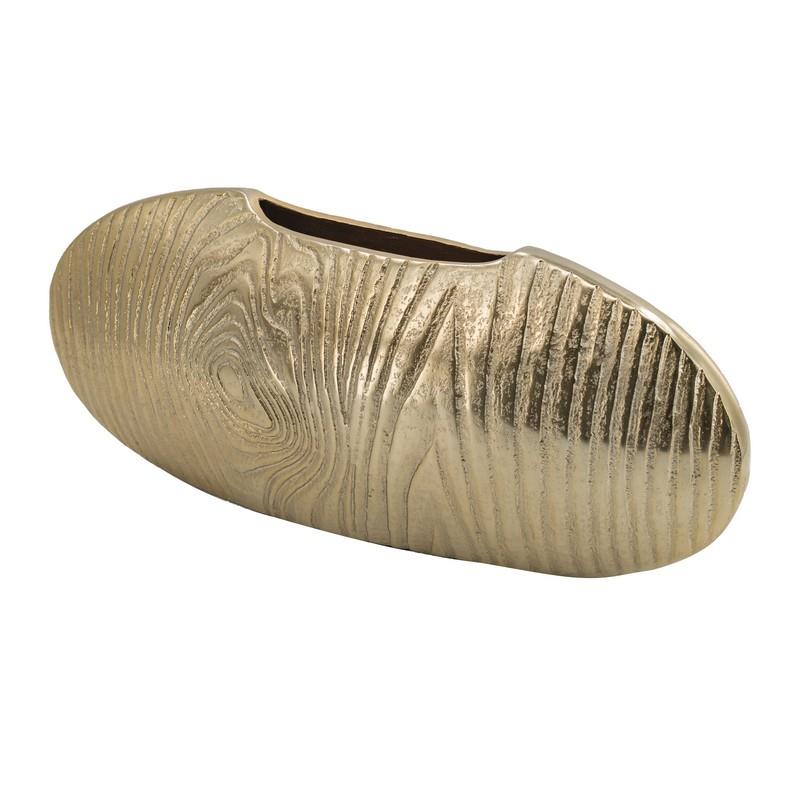 Artekko Zebra Διακοσμητικό Βάζο Μέταλλο Χρυσό (40,5×9.5×17)cm Artekko 48657 Artekko Zebra Διακοσμητικό Βάζο Μέταλλο Χρυσό (40,5×9.5×17)cm Artekko 48657