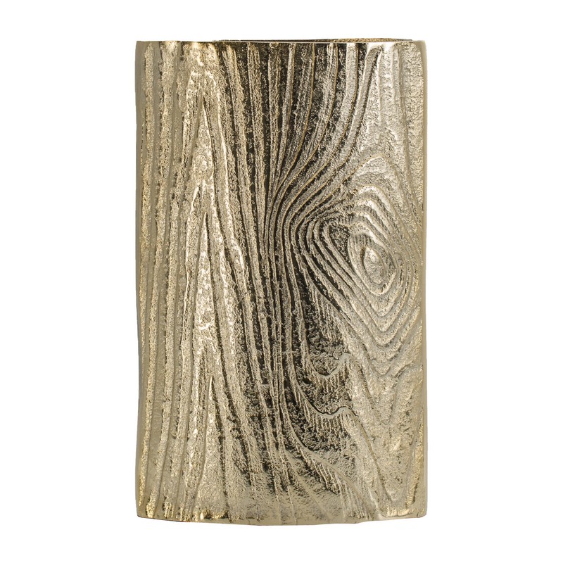 Artekko Zebra Διακοσμητικό Βάζο Μέταλλο Χρυσό (15.5x6.5x25)cm Artekko 48659