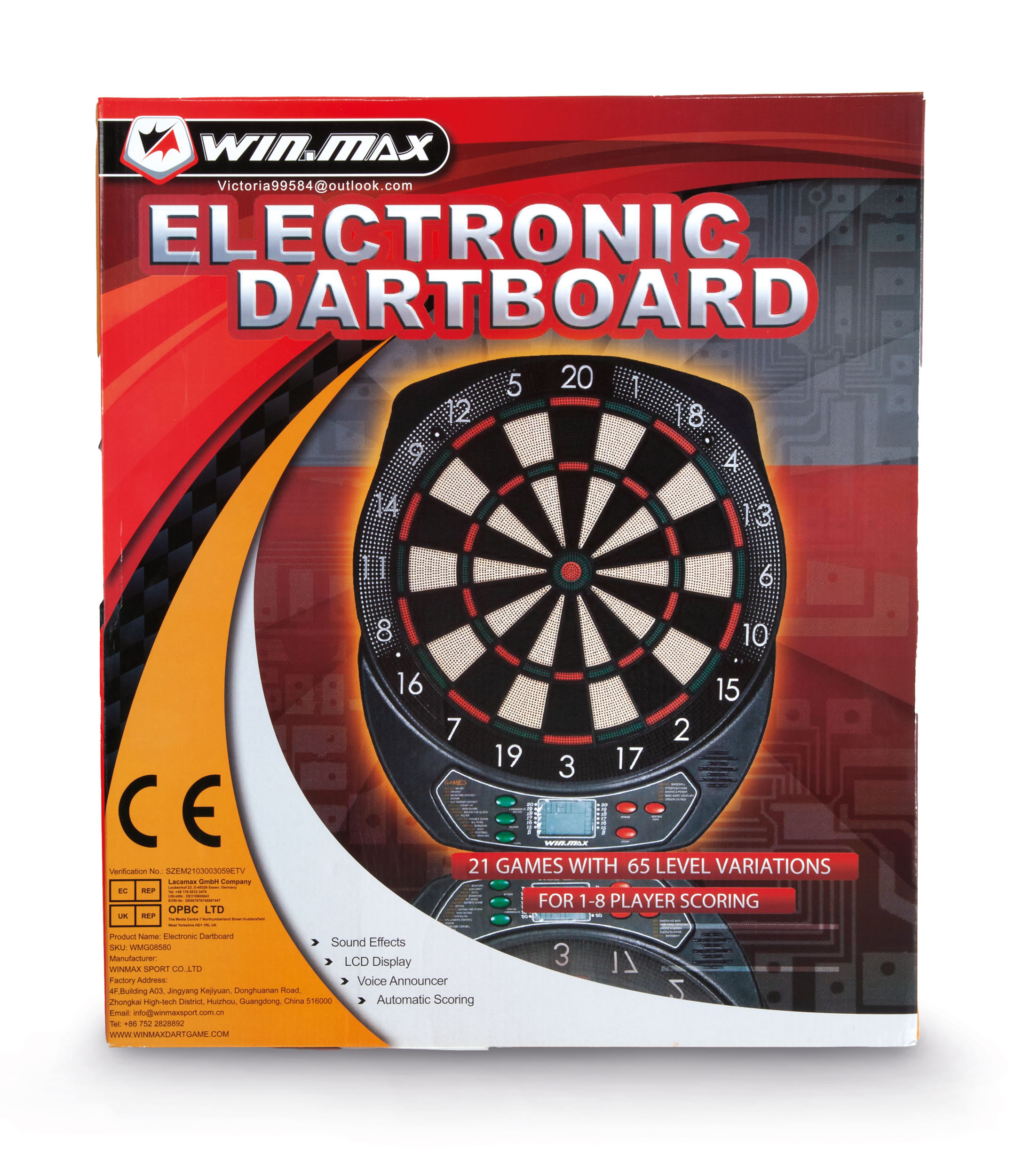 WIN MAX WELON ΣΤΟΧΟΣ ΗΛΕΚΤΡΟΝΙΚΟΣ WMG08580 ELDICO49102