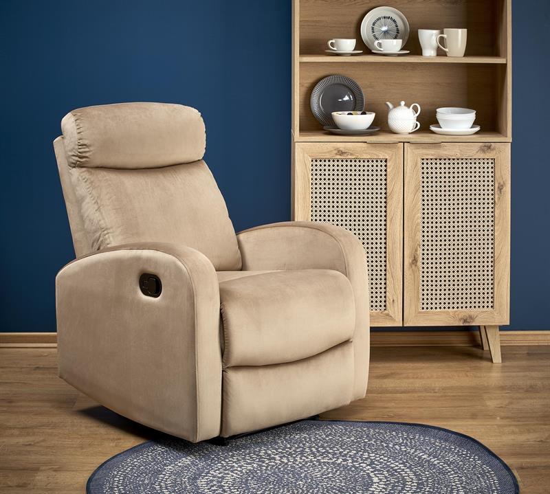WONDER recliner color: beige DIOMMI V-CH-WONDER-FOT-BEŻOWY DIOMMI-60-22027