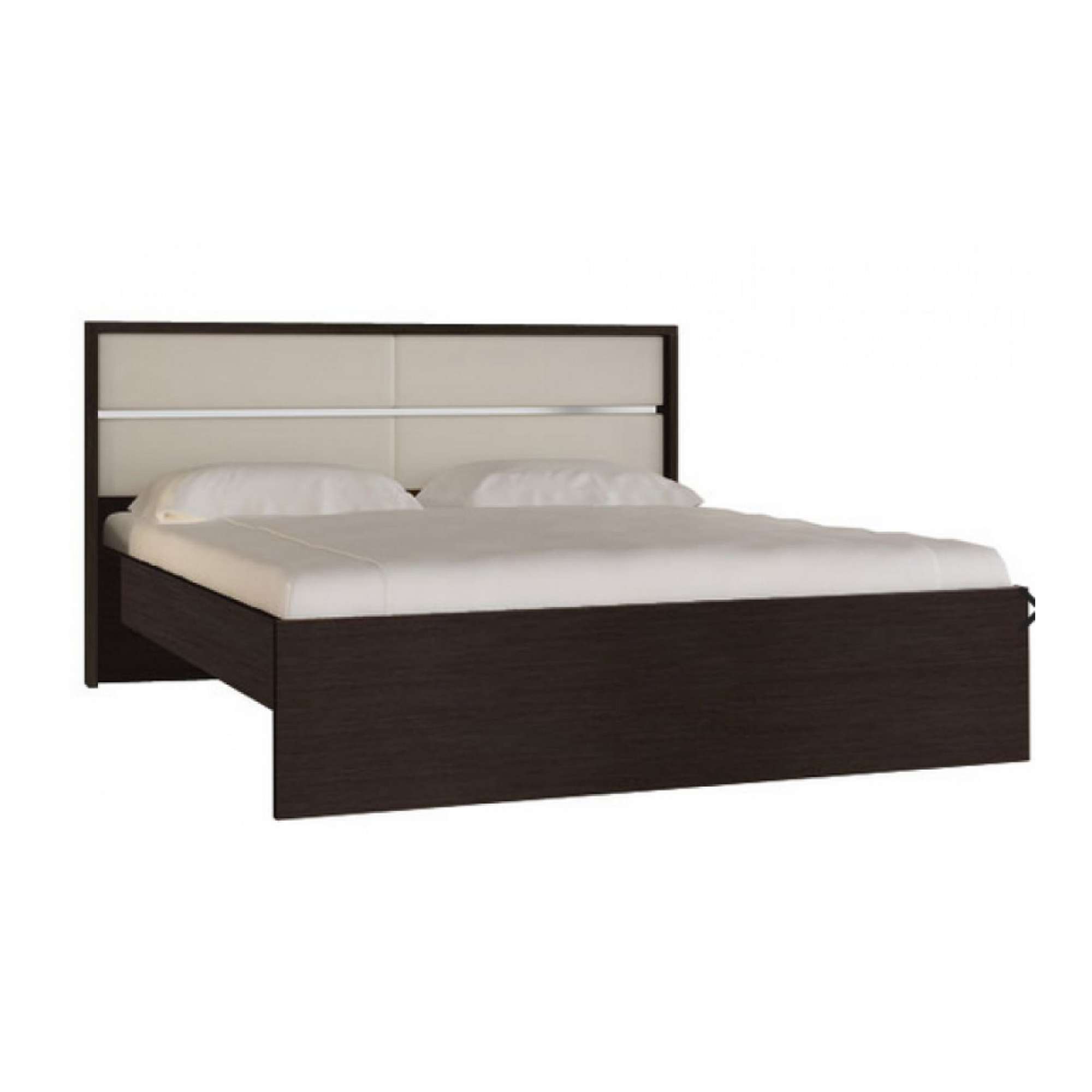 Intrahome Κρεβάτι "ΟΝΕΙΡΟ" διπλό σε χρώμα καστανιά 150x200 Intrahomesa-00652449