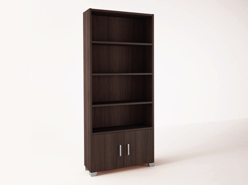 Βιβλιοθήκη σε χρώμα βέγγε 75x30x180 500-00608 Βιβλιοθήκη σε χρώμα βέγγε 75x30x180 500-00608