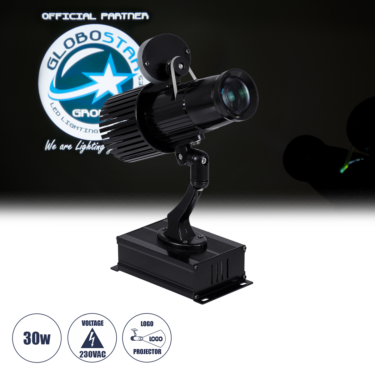 51176 GloboStar® PROJECTOR 51176 LED Προτζέκτορας Διαφημιστικού Λογότυπου GloboStar Official Partner Εσωτερικού Χώρου – 30W AC 220-240V IP20 – Μ22.5 x Π8 x Υ28.5cm – 2 Χρόνια Εγγύηση 51176 GloboStar® PROJECTOR 51176 LED Προτζέκτορας Διαφημιστικού Λογότυπου GloboStar Official Partner Εσωτερικού Χώρου – 30W AC 220-240V IP20 – Μ22.5 x Π8 x Υ28.5cm – 2 Χρόνια Εγγύηση