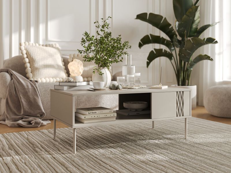 TRESSE coffee table beige DIOMMI-60-33300