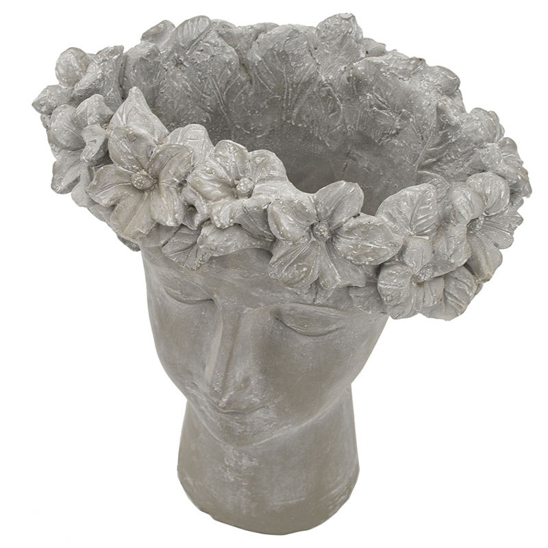 Artekko Dopsoap Κασπώ Τσιμεντένιο Προτομή Γυναικείο Πρόσωπο (32x24x37)cm Artekko 60181