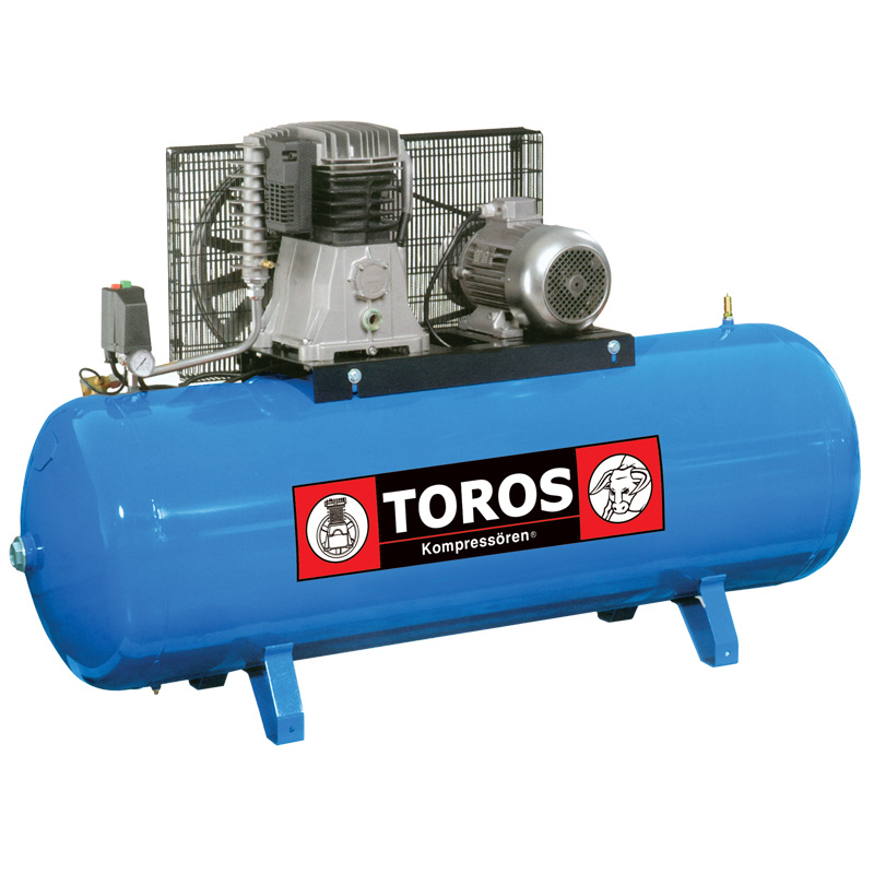 TOROS: ΑΕΡΟΣΥΜΠΙΕΣΤΗΣ ΜΕ ΙΜΑΝΤΑ 500LIT/7,5HP 400V ΥΨΗΛΗΣ ΠΙΕΣΗΣ 15 BAR  UNIM-602006