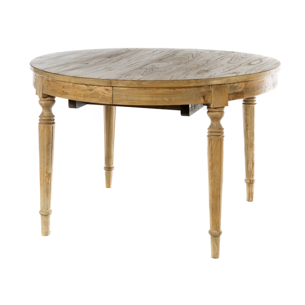 Artekko Τραπέζι τραπεζαρίας ανοιγόμενο από ξύλο μασίφ (120/160x120x78)cm Artekko 617-0230