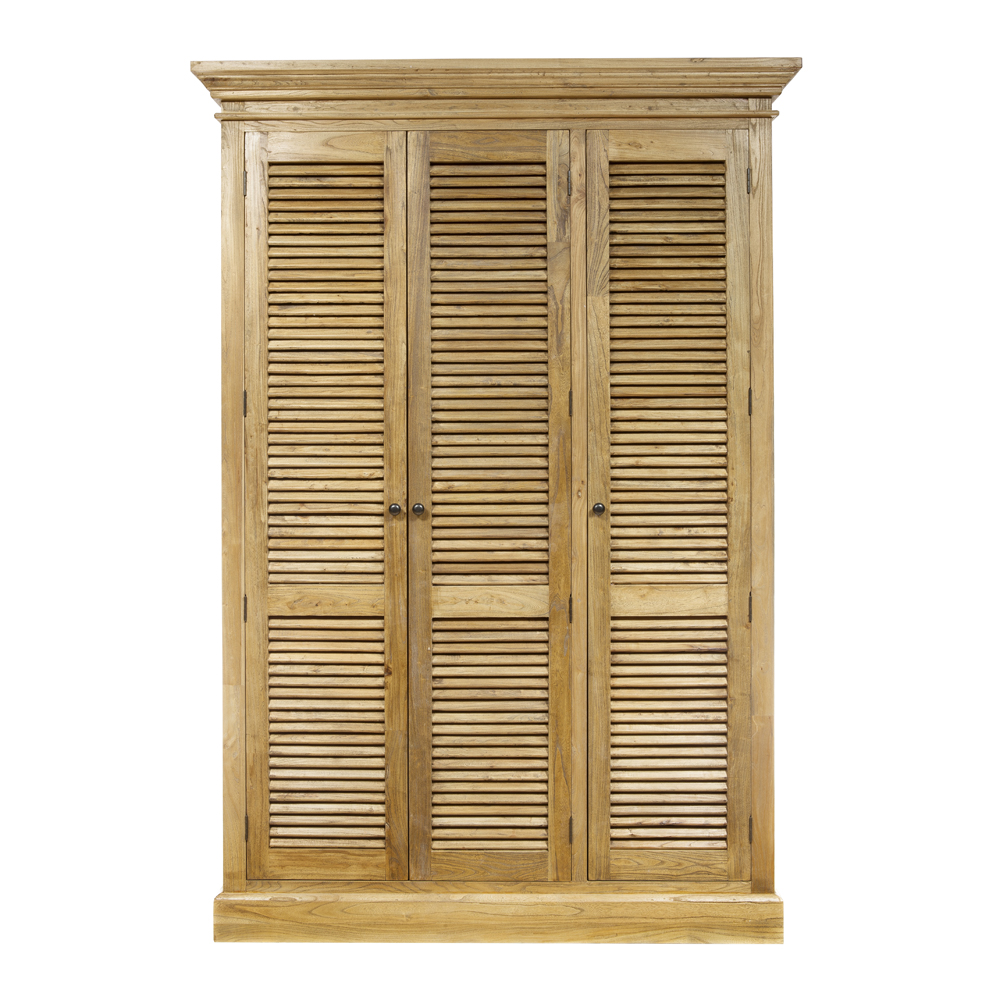 Artekko Ντουλάπα από Ξύλο μασίφ (155x55x225)cm Artekko 617-0266