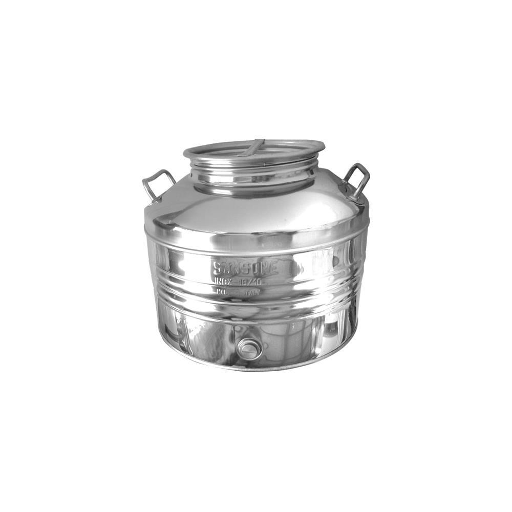 ΑΝΟΞΕΙΔΩΤΟΣ ΚΑΔΟΣ SANSONE ΒΙΔΩΤΟΣ 25Lt PLUS125102 ΑΝΟΞΕΙΔΩΤΟΣ ΚΑΔΟΣ SANSONE ΒΙΔΩΤΟΣ 25Lt PLUS125102