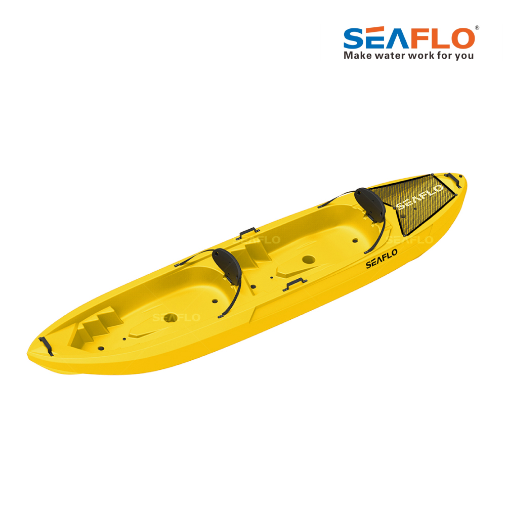Seaflo SF-2003 Πλαστικό Kayak Θαλάσσης 2 Ατόμων - Κίτρινο FOUR-15909