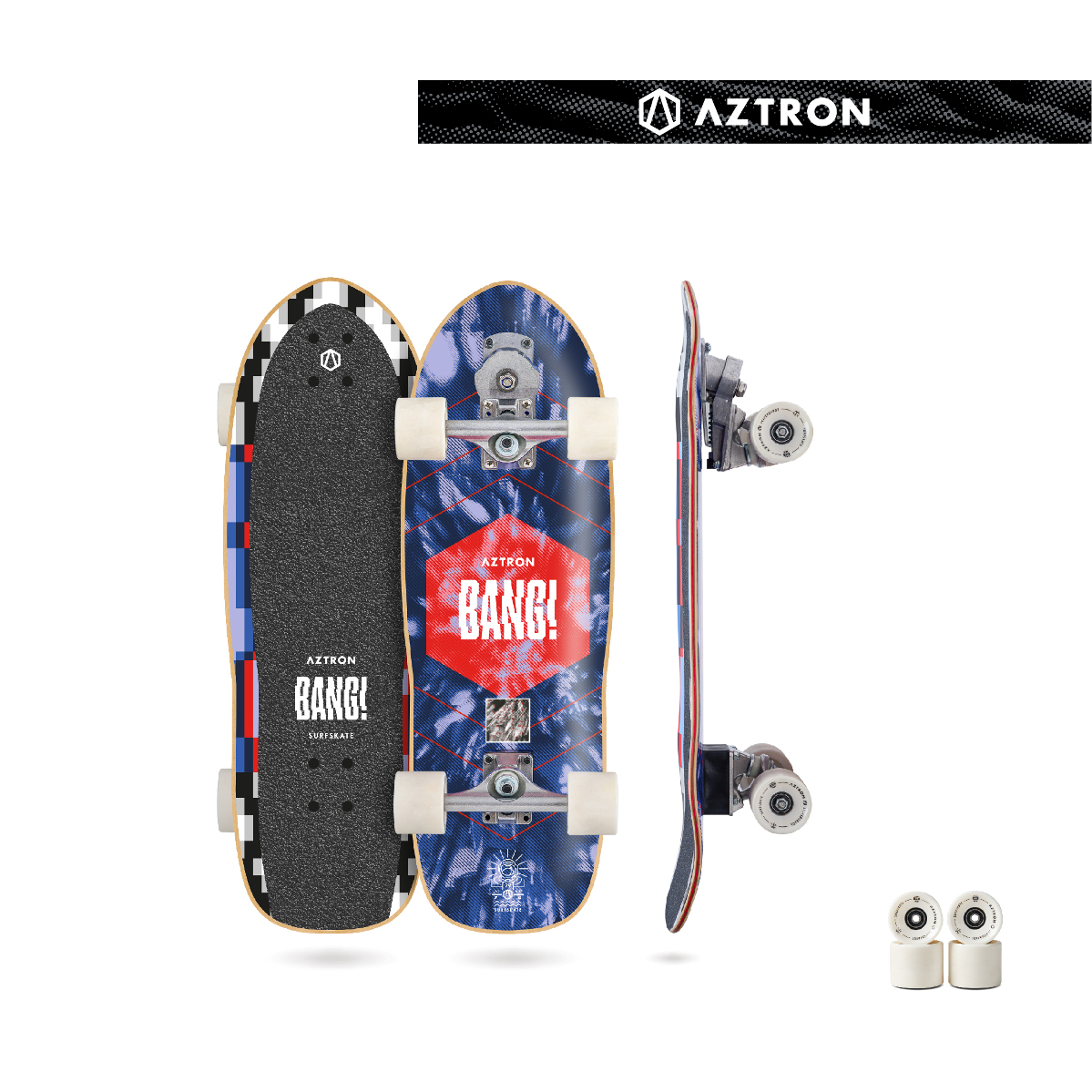 Aztron Surfskate / Skateboard BANG 29″ By Aztron® VIKI-105642 Aztron Surfskate / Skateboard BANG 29″ By Aztron® VIKI-105642