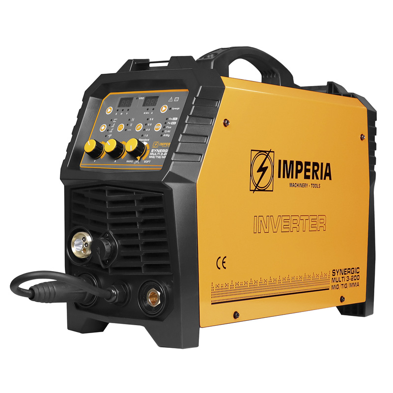 IMPERIA: ΗΛΕΚΤΡΟΣΥΓΚΟΛΛΗΣΗ INVERTER SYNERGIC MULTI 3 – 200 UNIM-65622 IMPERIA: ΗΛΕΚΤΡΟΣΥΓΚΟΛΛΗΣΗ INVERTER SYNERGIC MULTI 3 – 200 UNIM-65622