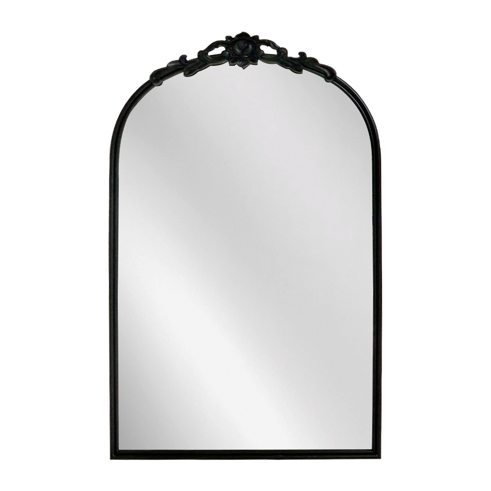 Artekko Dia Μαύρος Μεταλλικός Καθρέπτης Τοίχου (50.5x4x80.5)cm Artekko 661-2003-BLACK