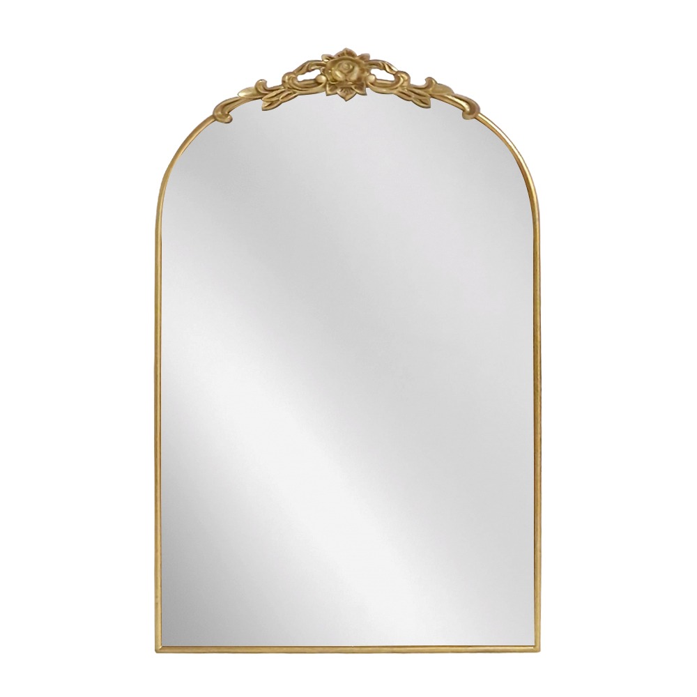 Artekko Dia Χρυσό Μεταλλικός Καθρέπτης Τοίχου (50.5x4x80.5)cm Artekko 661-2003-GOLD