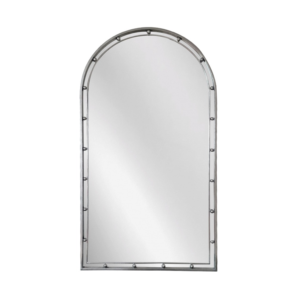 Artekko Dia Ασημί Μεταλλικός Καθρέπτης Τοίχου (50x3.5x90)cm Artekko 661-2006-SILVER