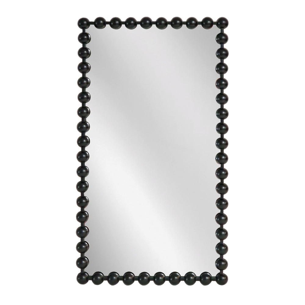 Artekko Dia Μαύρος Μεταλλικός Καθρέπτης Τοίχου (60x4.5x110)cm Artekko 661-2016-BLACK