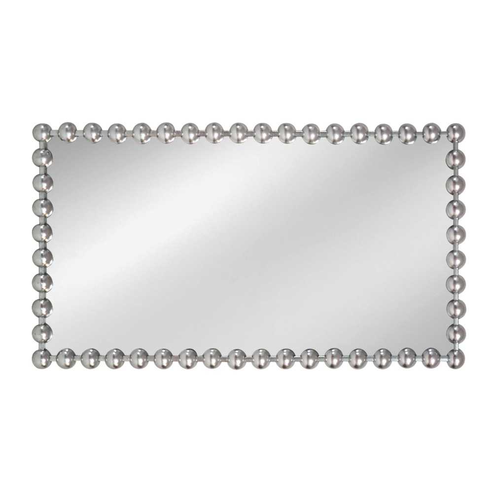 Artekko Dia Ασημί Μεταλλικός Καθρέπτης Τοίχου (60x4.5x110)cm Artekko 661-2016H-SILVER