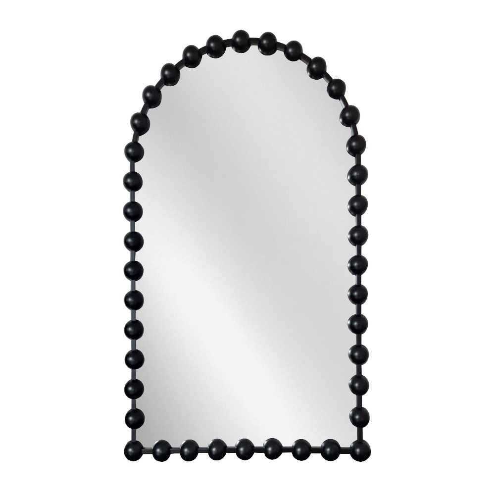 Artekko Dia Μαύρος Μεταλλικός Καθρέπτης Τοίχου (61x4.5x100)cm Artekko 661-2019-BLACK