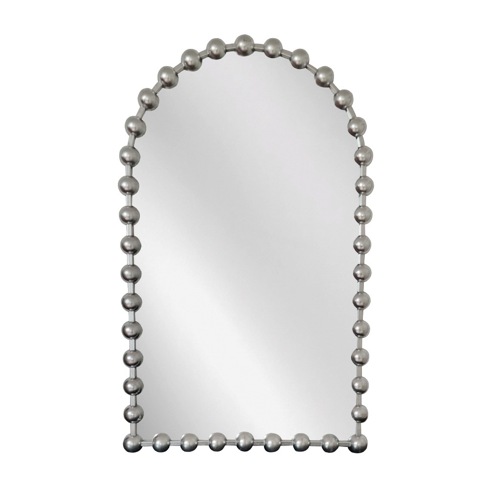 Artekko Dia Ασημί Μεταλλικός Καθρέπτης Τοίχου (61x4.5x100)cm Artekko 661-2019-SILVER