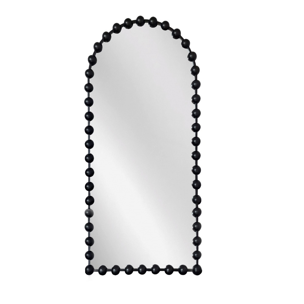 Artekko Dia Μαύρος Μεταλλικός Καθρέπτης Τοίχου (72.5x4.5x181)cm Artekko 661-2020-BLACK