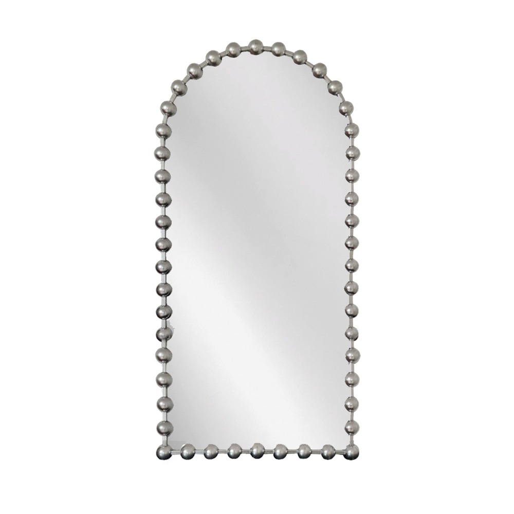 Artekko Dia Ασημί Μεταλλικός Καθρέπτης Τοίχου (72.5x4.5x181)cm Artekko 661-2020-SILVER