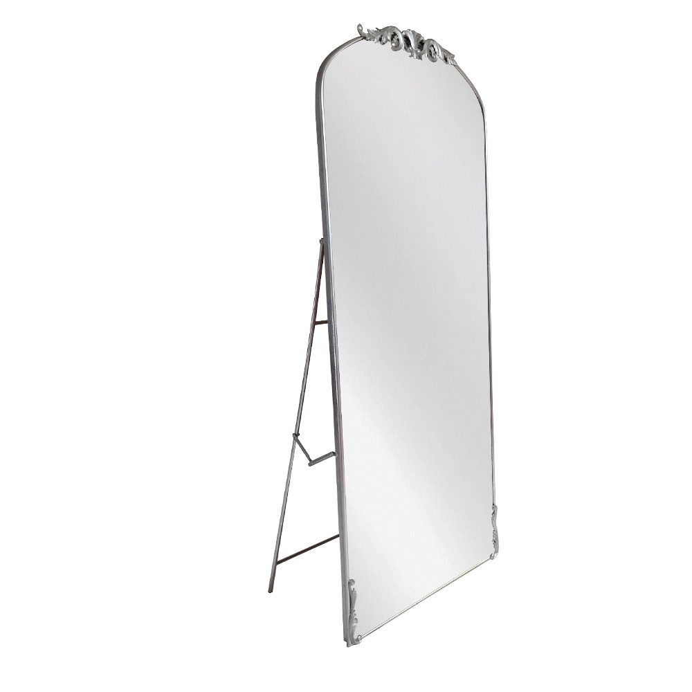 Artekko Dia Ασημί Μεταλλικός Καθρέπτης Δαπέδου και Τοίχου (72.5x4.5x181)cm Artekko 661-2024-SILVER