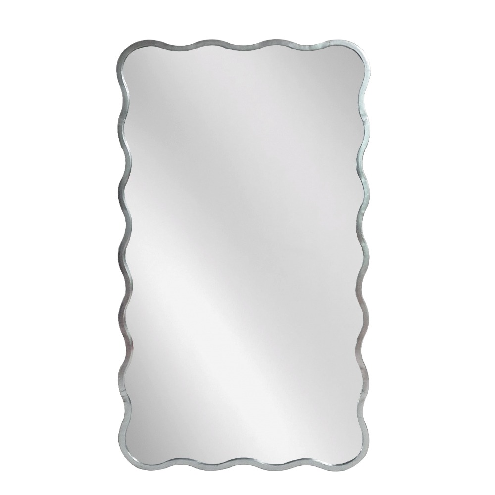 Artekko Dia Ασημί Μεταλλικός Καθρέπτης Τοίχου (61x2.5x110)cm Artekko 661-2028-SILVER