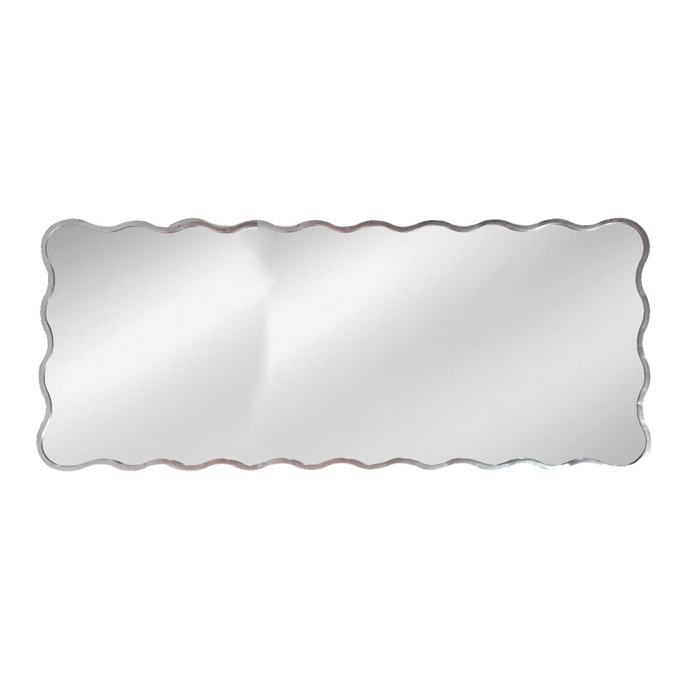 Artekko Dia Ασημί Μεταλλικός Καθρέπτης Τοίχου (80x2.5x180)cm Artekko 661-2031H-SILVER