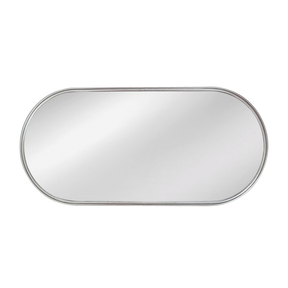 Artekko Dia Ασημί Μεταλλικός Καθρέπτης Τοίχου (60x3x130)cm Artekko 661-2033H-SILVER