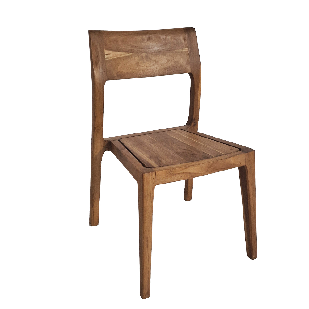 Artekko Munggur Ξύλινη Καρέκλα σε Φυσική Απόχρωση (47x55x83)cm Artekko 667-4063
