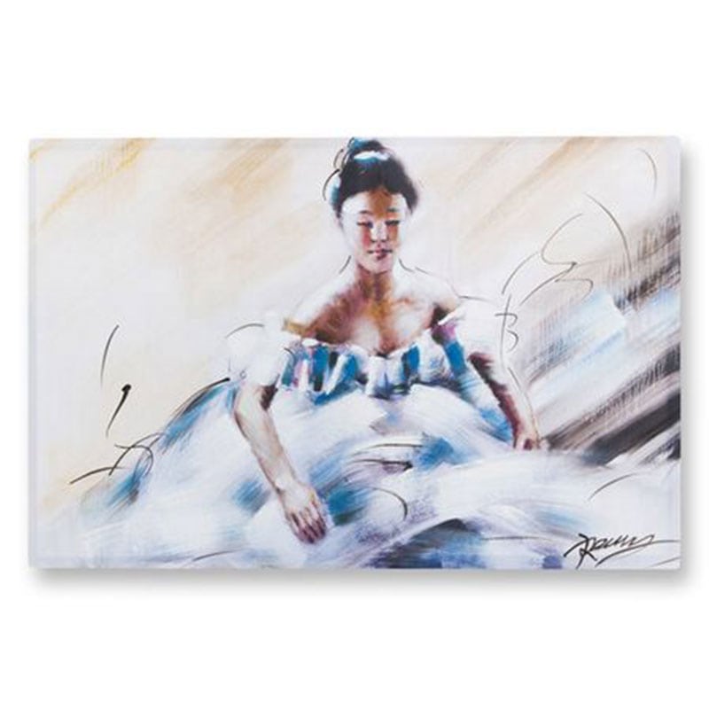 Artekko The Blue Bride Διακοσμητικός Πίνακας Καμβάς (60x90)cm Artekko 674-1022