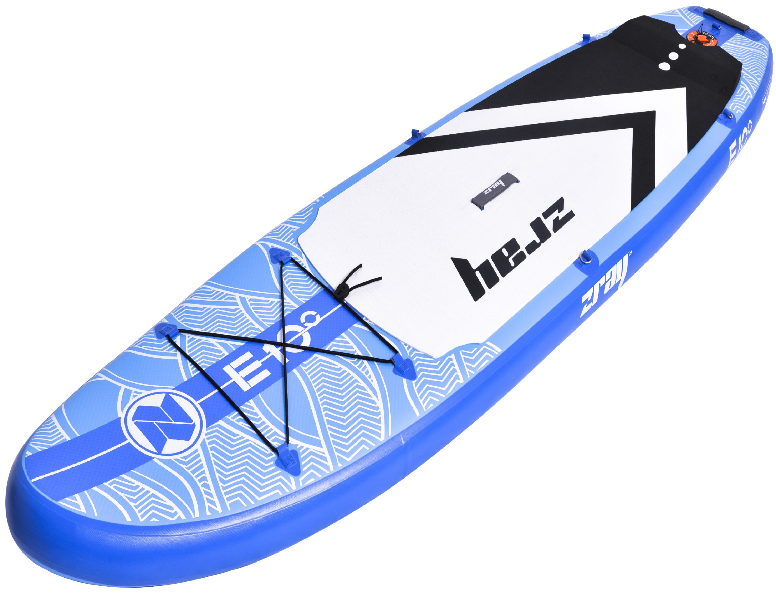 zray ΣΑΝΙΔΑ SUP Ε10  ΓΑΛΑΖΙΑ 297x76x13cm ΜΕ ΜΟΝΟ ΠΤΕΡΥΓΙΟ velco-7-661577