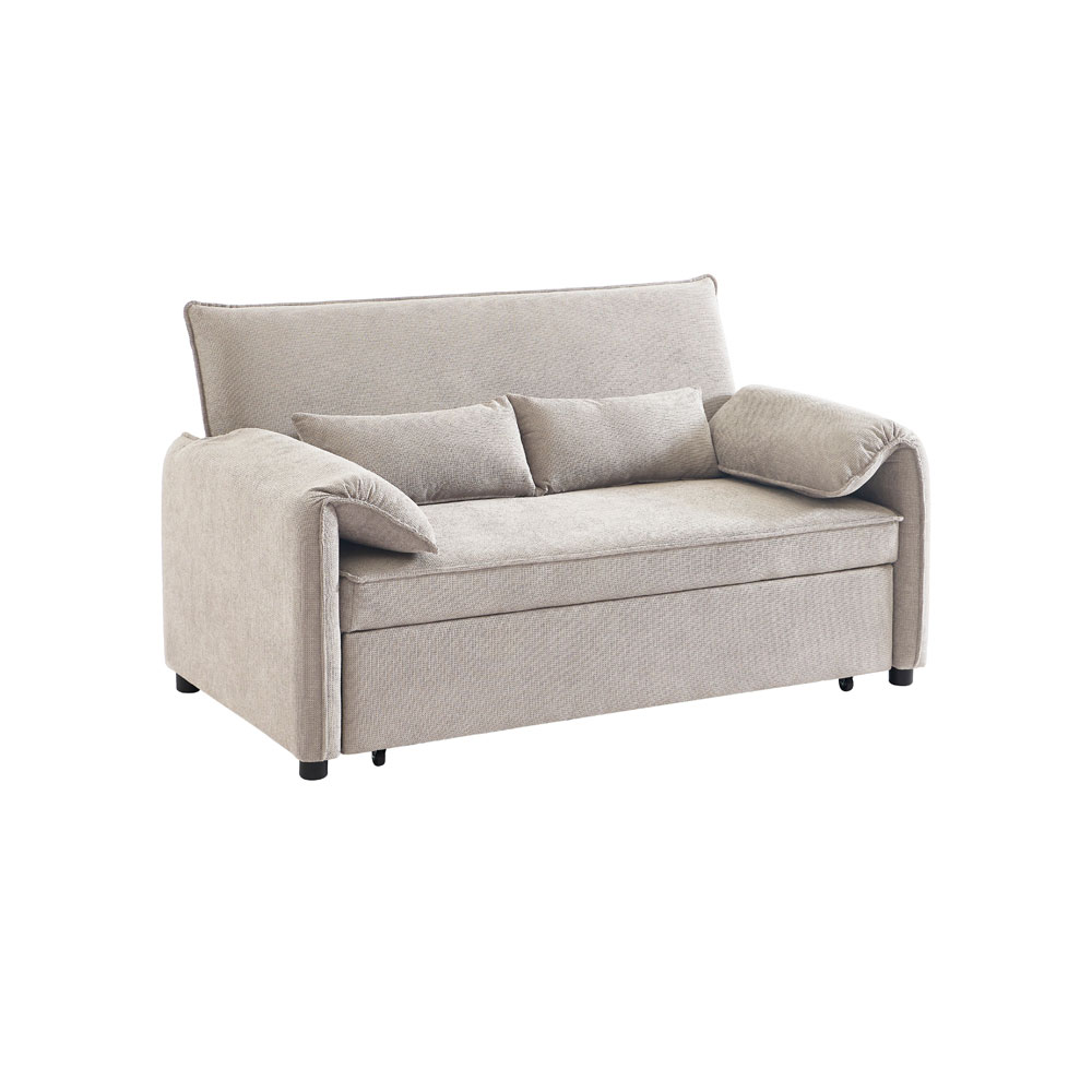 Liberta RUBIK ΚΑΝΑΠΕΣ ΚΡΕΒΑΤΙ 3ΘΕΣΙΟΣ LATTE 161x84xH92cm 161x84xH92cm 70-0352