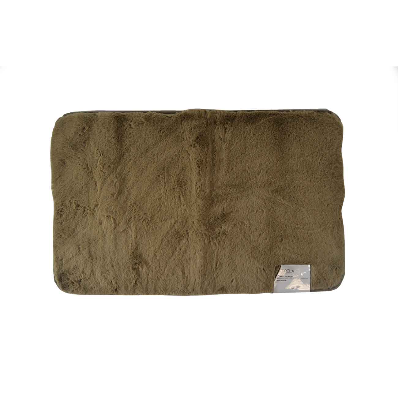 Χαλί "BUNNY" πολυεστερικό σε χρώμα καφέ 133x190 700-01276